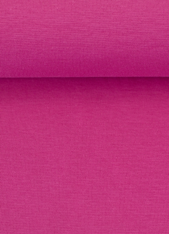 Sommersweat Uni - Maike - pink - Frühling - Sommer 26